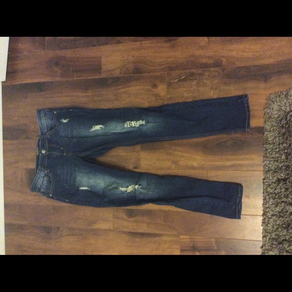 ZCO girls distressed jeans